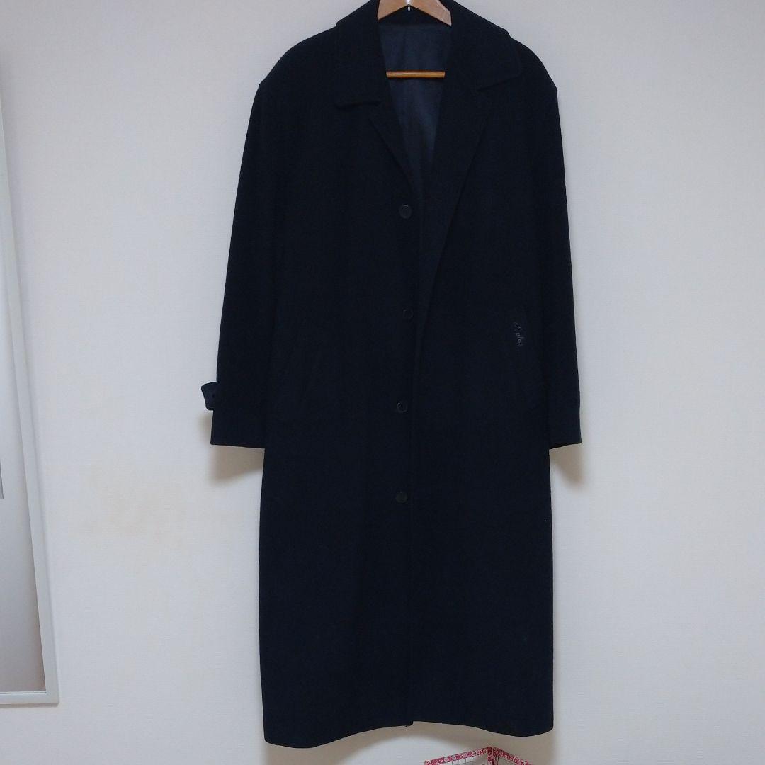 メルカリ メンズ カシミヤロングコート 黒 チェスターコート 2 980 中古や未使用のフリマ メルカリ メンズ カシミヤロングコート 黒 チェスターコート 2 980 中古や未使用のフリマ