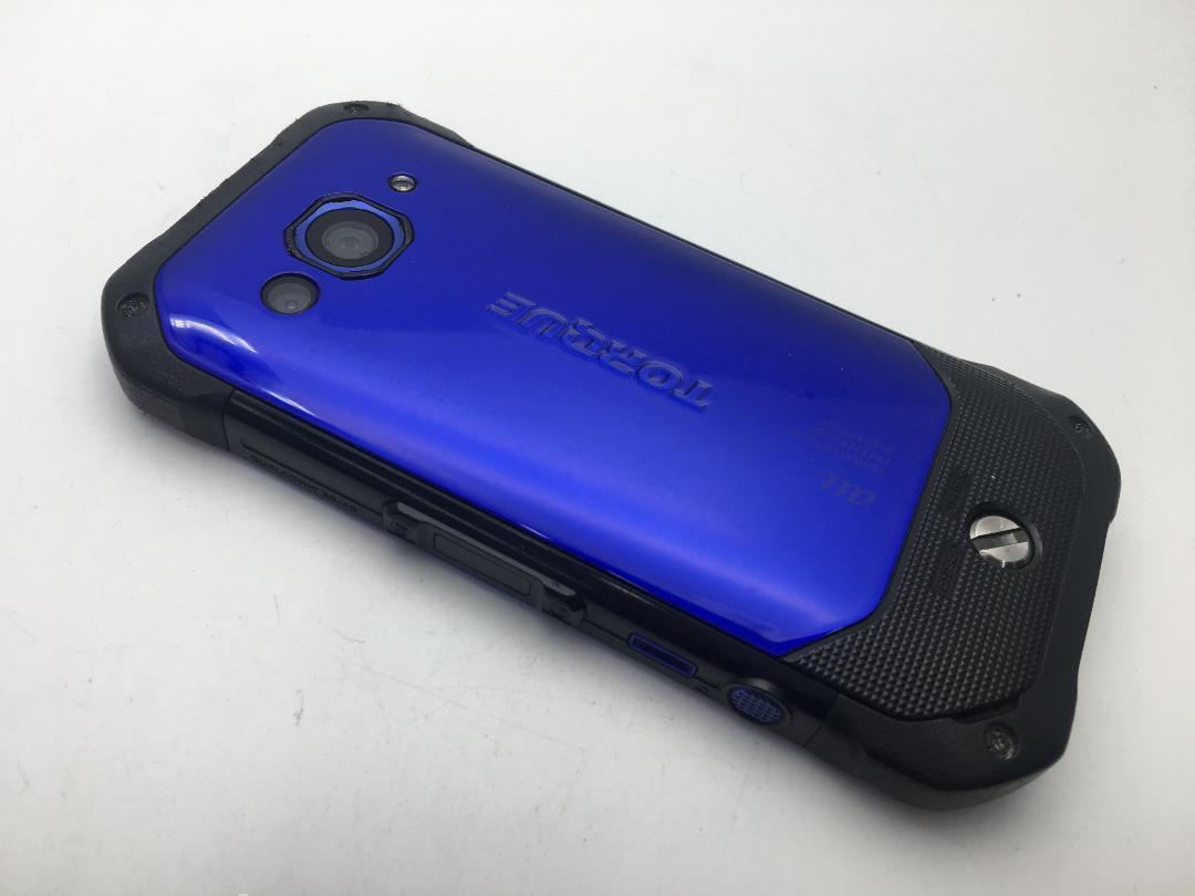 国産最安値 SIMフリー良品au京セラ TORQUE G03 KYV41 ブルー 2273 j7SaZ-m78795042375 格安新作
