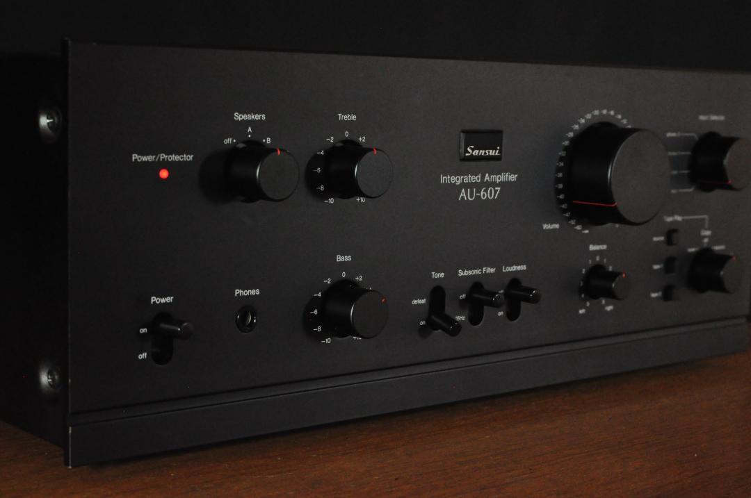 AU-607 SANSUI プリメインアンプ 修理・整備済み 動作品 - メルカリ