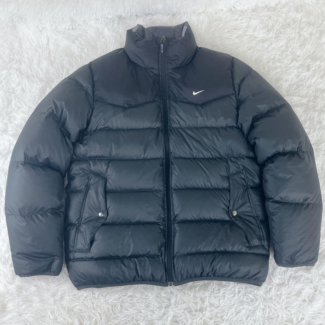 NIKE 肉厚 リバーシブル ダウン ジャケット ヌプシ L NIKE 肉厚 リバーシブル ダウン ジャケット ヌプシ L