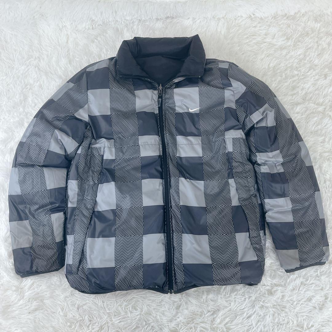 NIKE 肉厚 リバーシブル ダウン ジャケット ヌプシ L NIKE 肉厚 リバーシブル ダウン ジャケット ヌプシ L