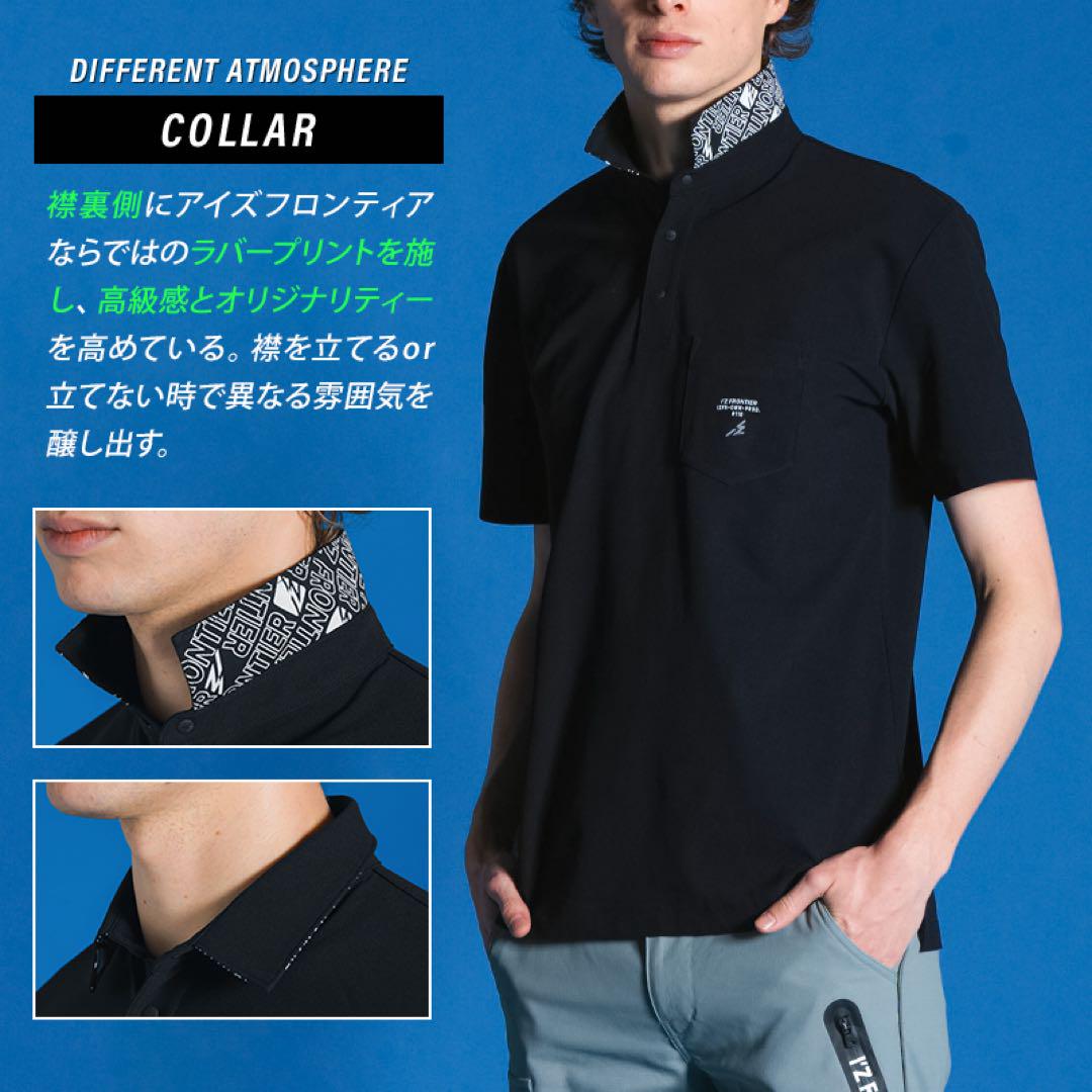 GRANCY】Ziplayered Wideshort Poloshirt / ジップレイヤード