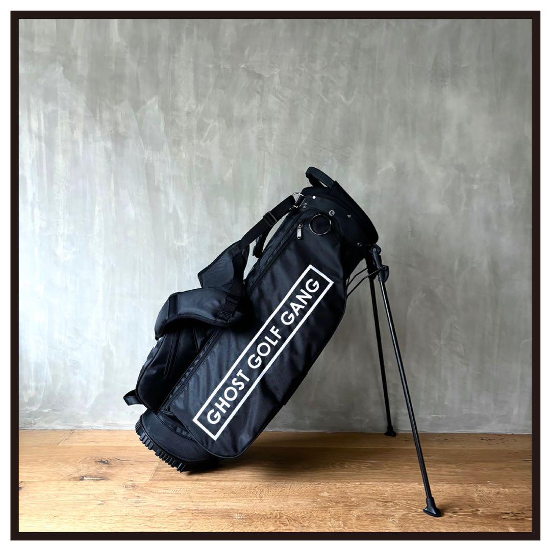 GHOST GOLF GANG ゴルフバッグ ブラック GHOST GOLF GANG ゴルフバッグ ブラック