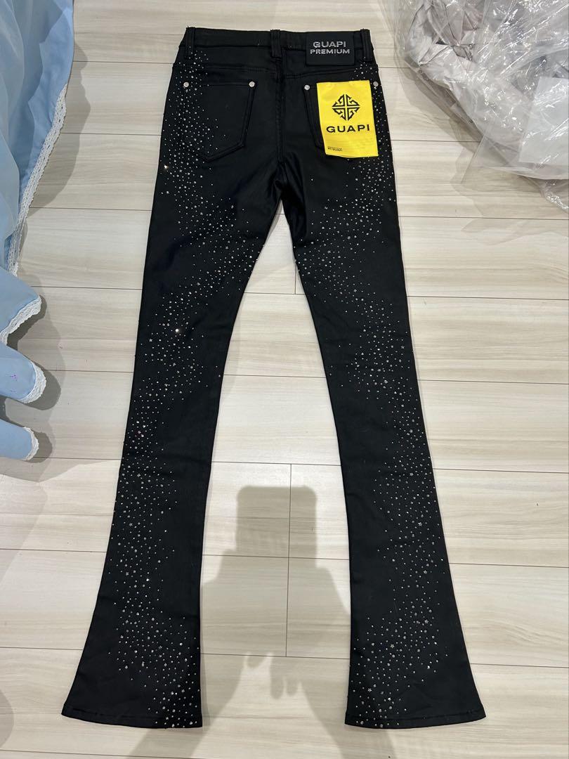 guapi デニム グアピ フレア uk us パンツ ジーンズ