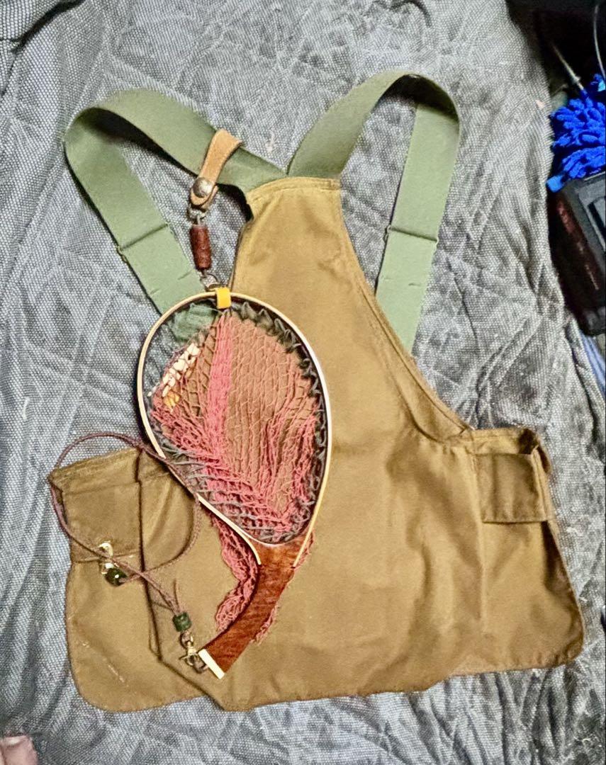 FILSONフィッシングベスト ハット ネット付き