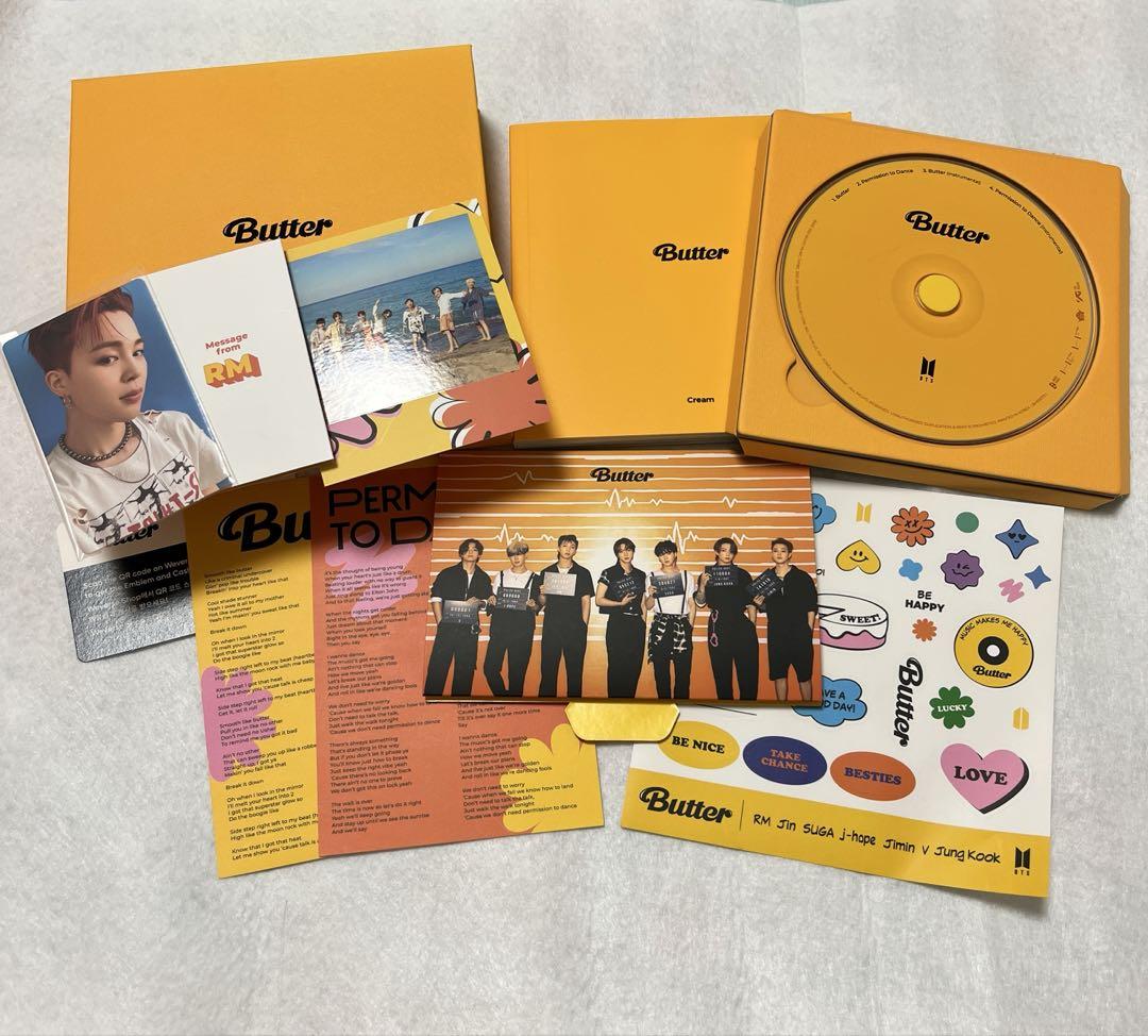 BTS butter ジミントレカ BTS Butter CD + ジミントレカ - メルカリ