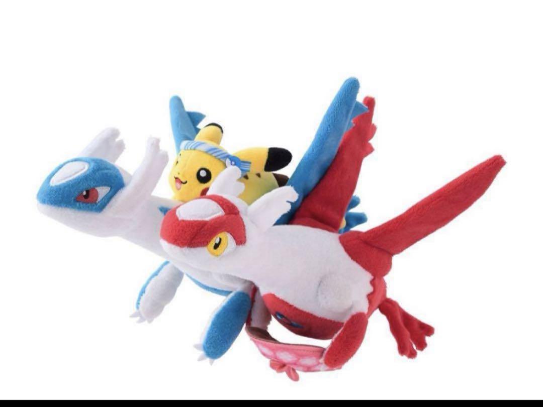 ポケモンセンター フクオカ ピンバッジ　4個セット ラティアス ラティオス ポケモンセンター ラティオスラティアスロゴピンズ ピンバッジ