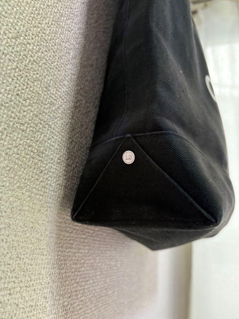 期間限定価格　dunhill ダンヒル　キャンバス トートバッグ ブラック
