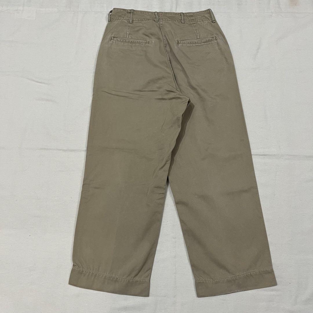 人気新品 Army US 50s M-45 ヴィンテージ カーキトラウザーズ パンツ