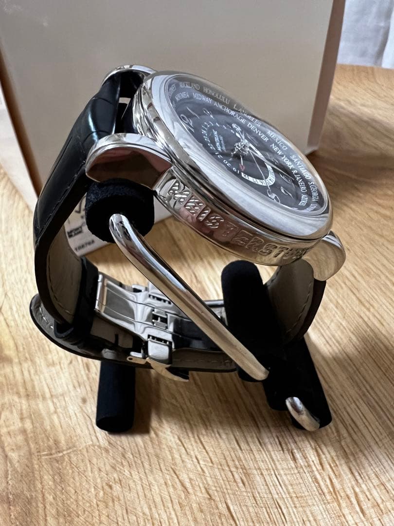 MONTBLANC STAR 自動巻き 腕時計スターワールドタイム ＧＭＴ