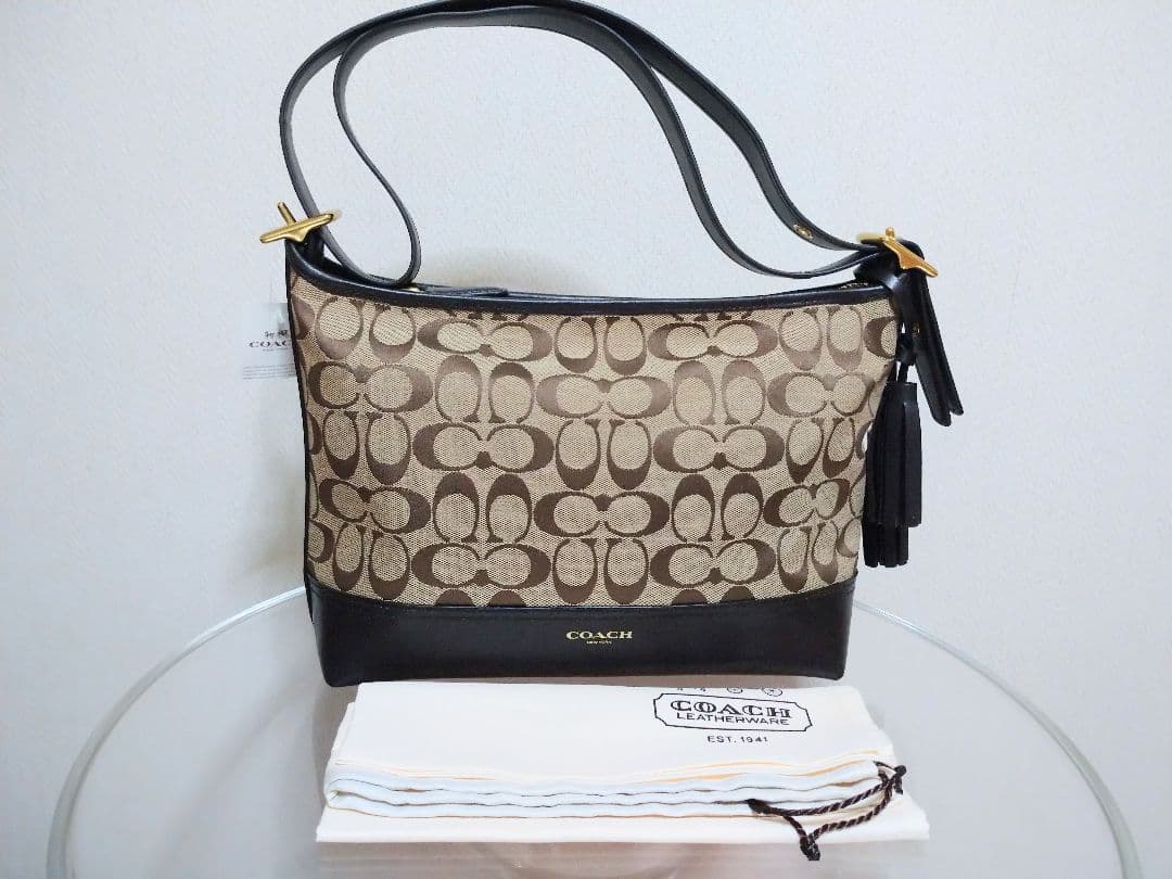 未使用】Coach コーチ ショルダーバッグ シグネチャー 54339 - メルカリ