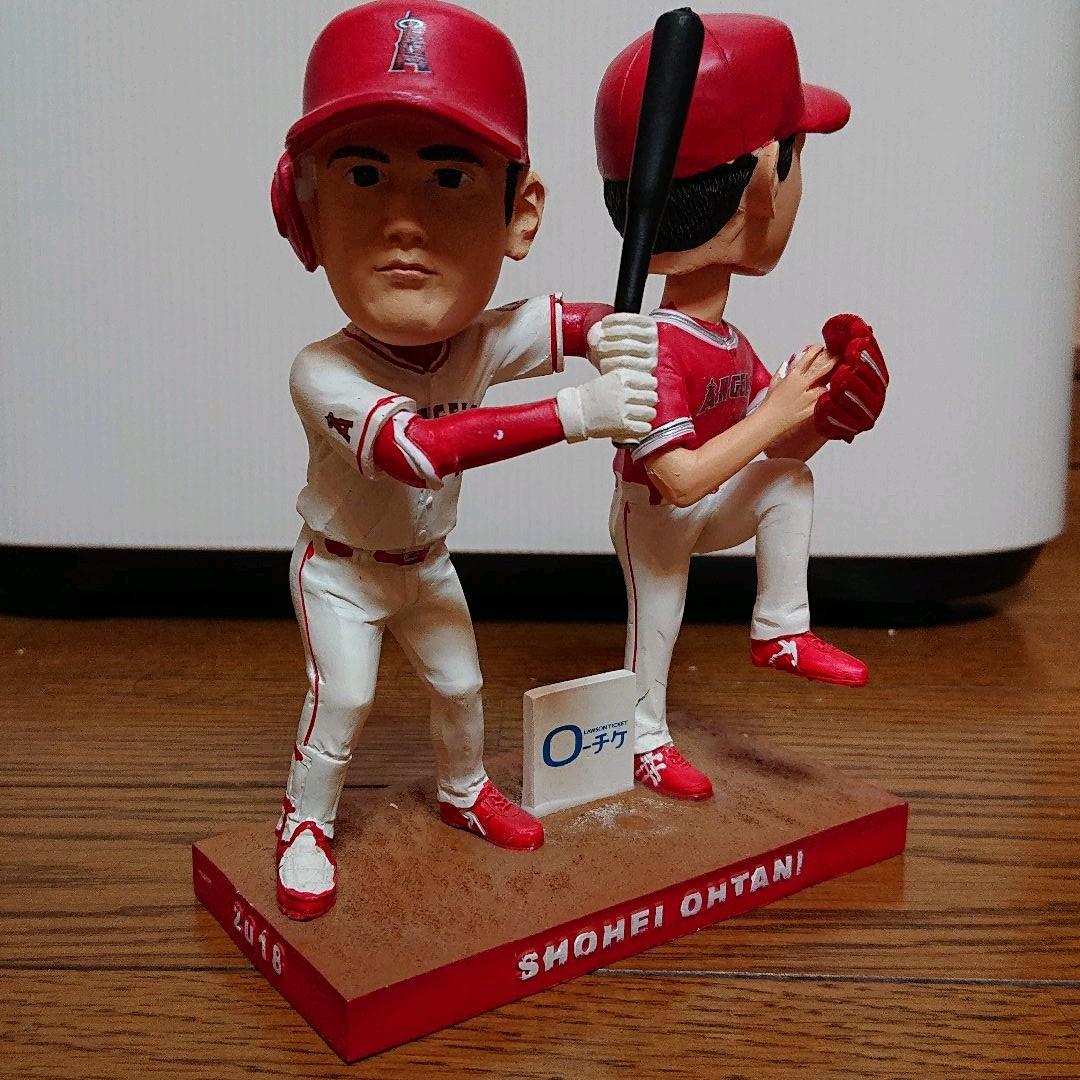 大谷翔平 サイクル バブルヘッド ロサンゼルスエンゼルス大谷翔平選手非売品限定品バブルヘッド