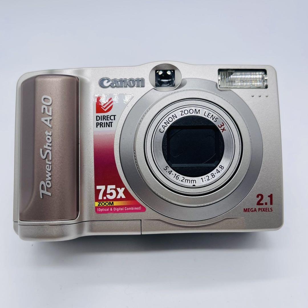 【動作確認済み】CANON POWERSHOT A20 PC1007 単三電池 動作確認済み】CANON POWER SHOT A20 PC1007 単三電池 - メルカリ