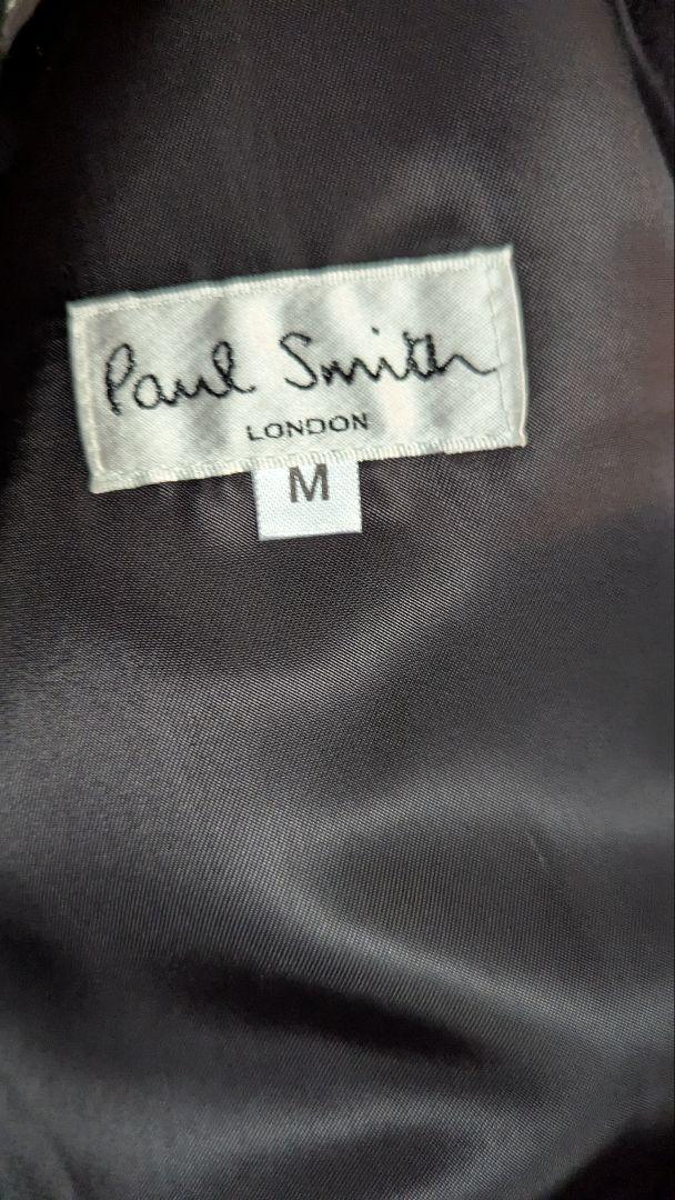 【美品】PaulSmith ツイルトレンチコート チャコール