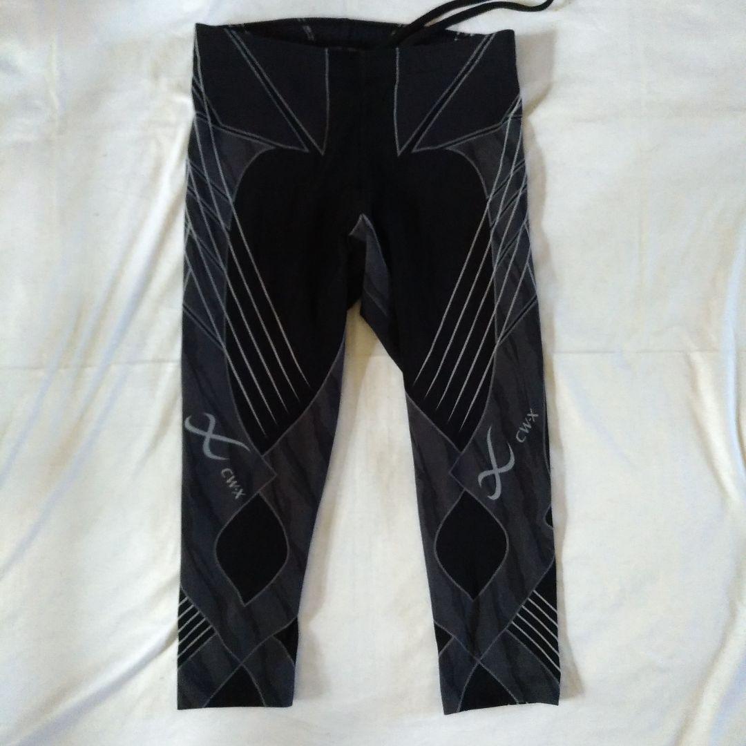 ワコール。CW-X。セミロングタイツ。短いレギンス。男性M。HXO