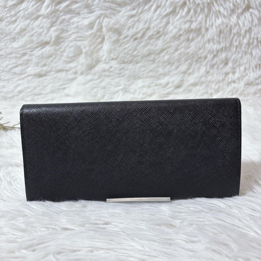 新品✨ バーバリー 長財布 ノバチェック サフィアーノレザー ブラック