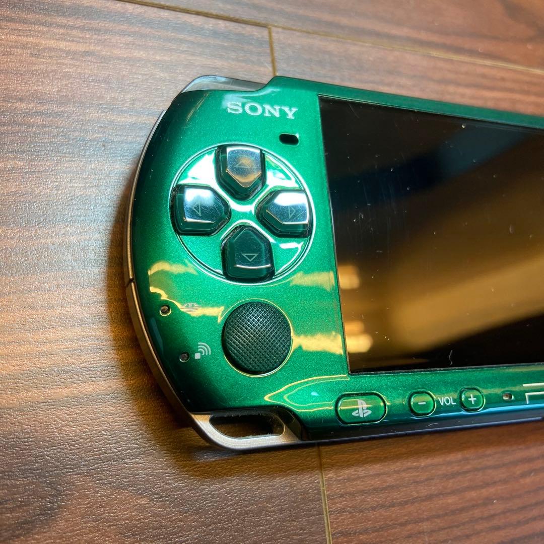 PSP 3000 本体 バリューパック スピリティッドグリーン3687