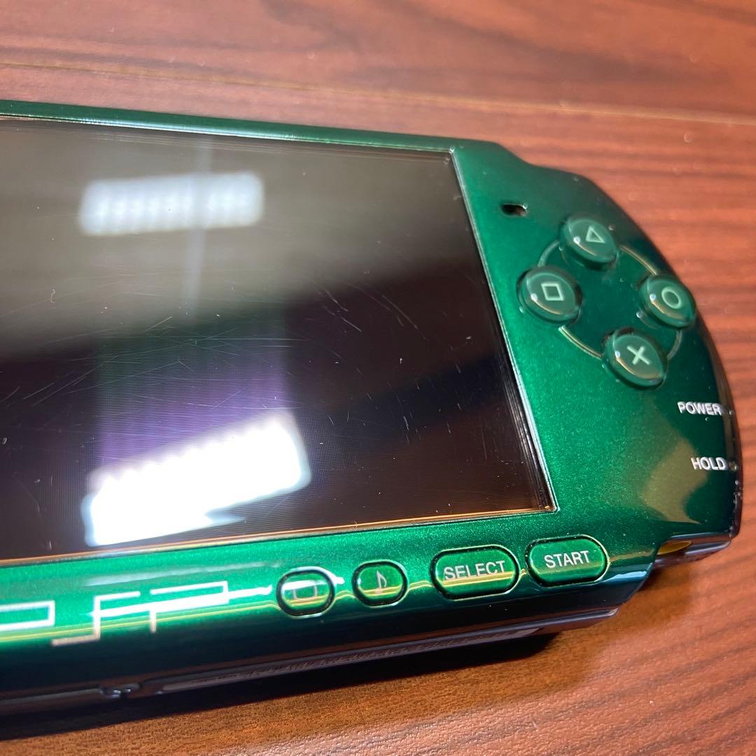 PSP 3000 本体 バリューパック スピリティッドグリーン3687