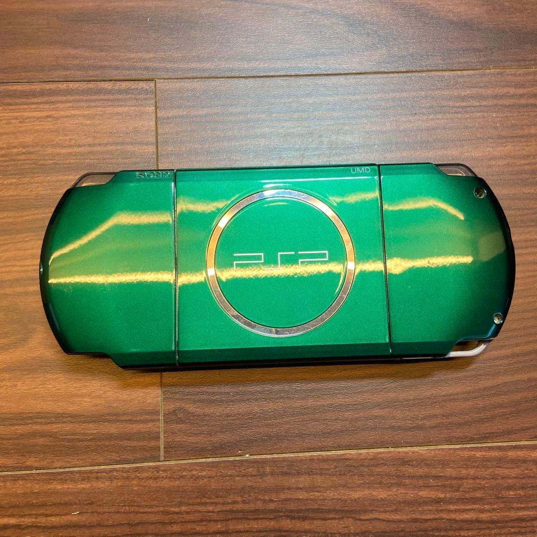 PSP 3000 本体 バリューパック スピリティッドグリーン3687