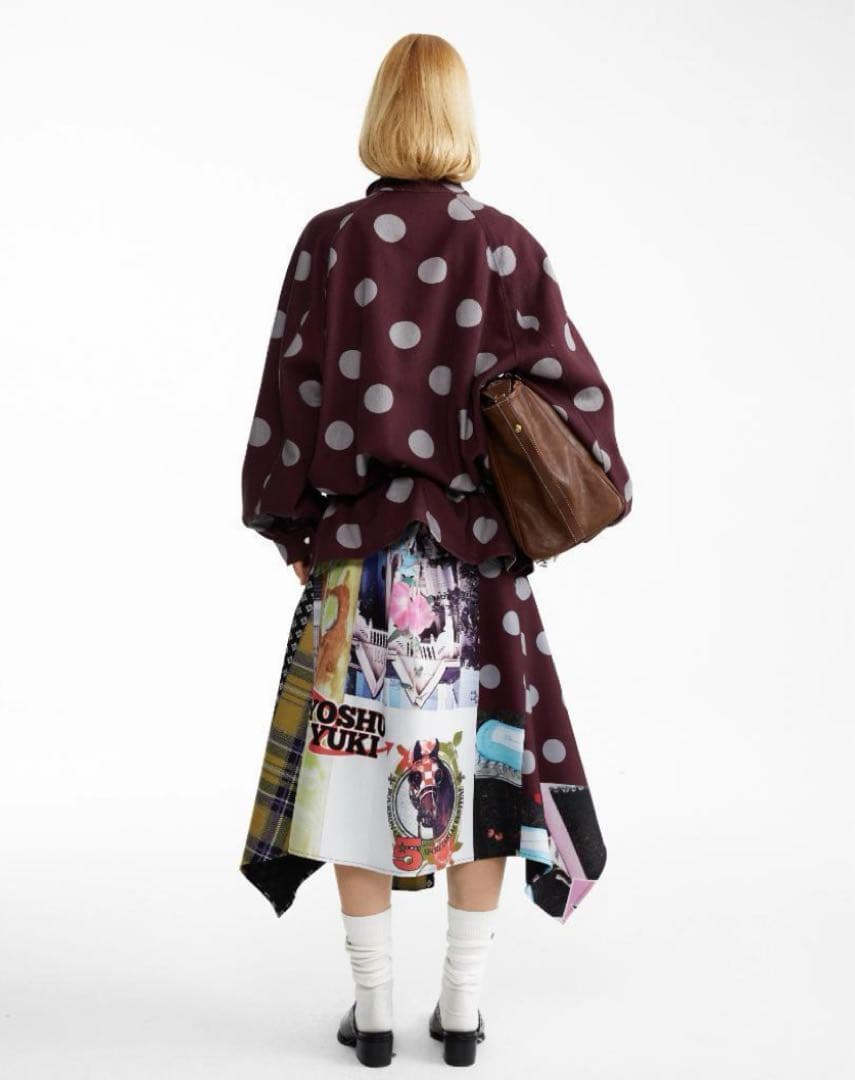 YOSHUYUKI Street Print Style Skirt