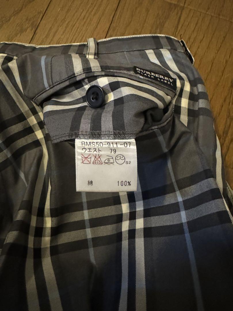 USED品 BURBERRY ブラックレーベル パンツ サイズ : 79