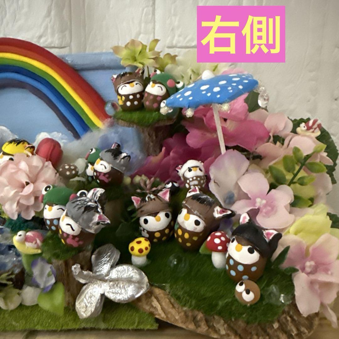 どんぐりアート♡癒しのあじさいBIGオブジェ♡