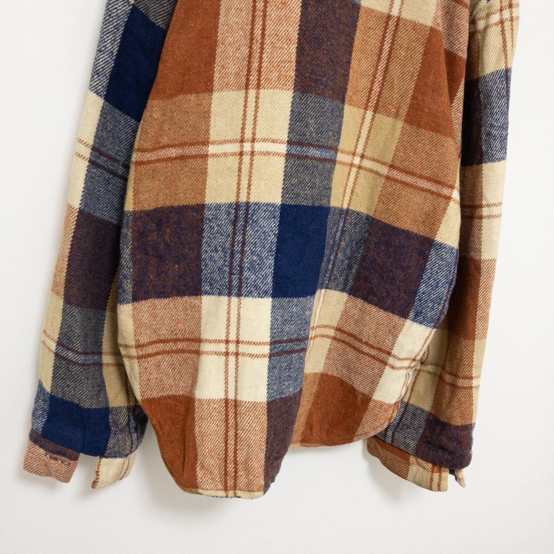 【JCPenny】70～80’ｓブロックチェックCPOジャケット B-3271