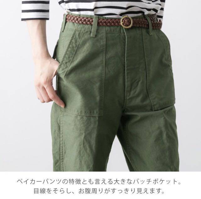 ドミンゴ テーパード オリーブグリーン H7gwG-m78812943663 バックサテンベイカーパンツ 大得価得価
