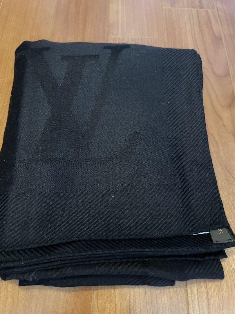 Louis Vuitton ブラック マフラー