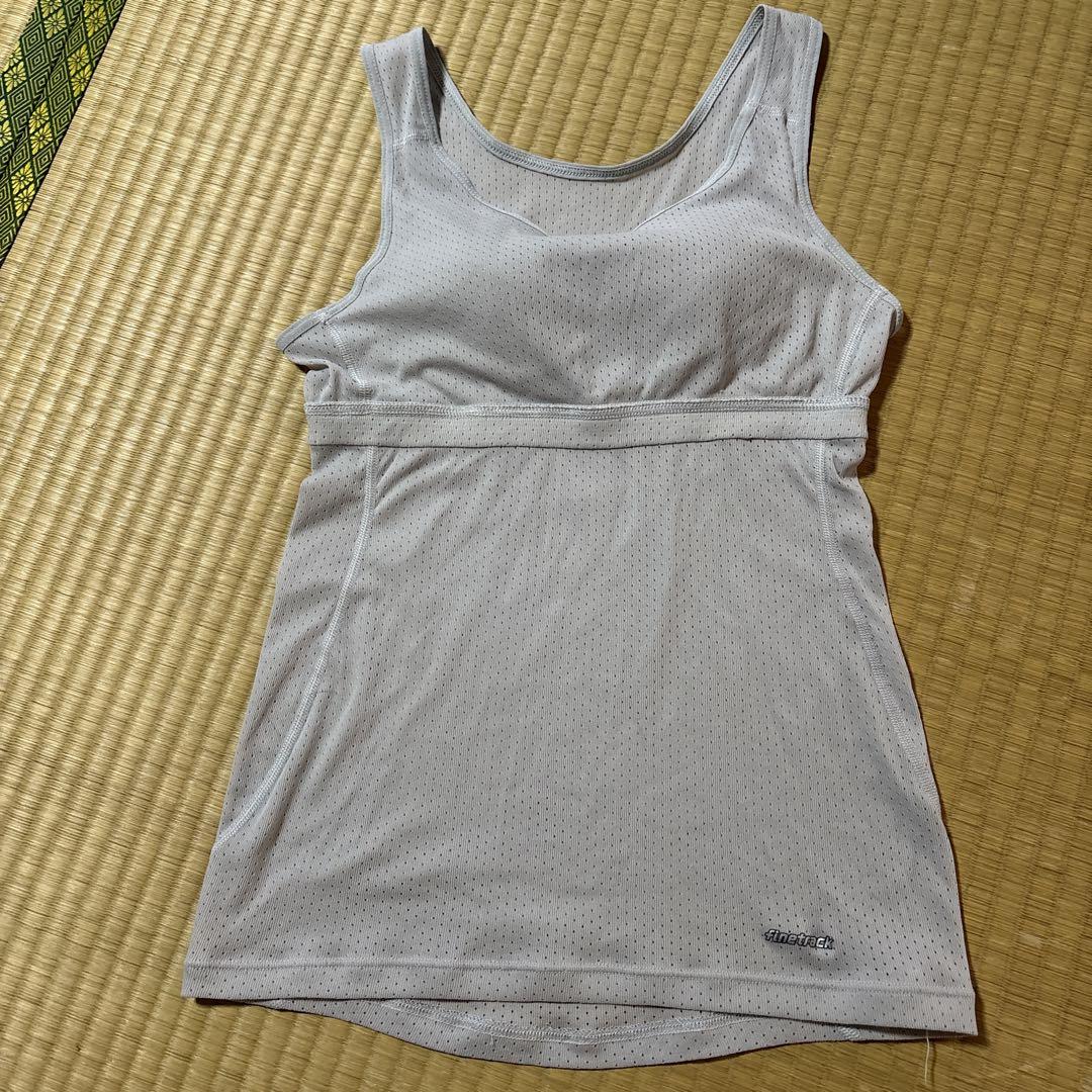 finetrack レディース スポーツブラ L グレー　中古