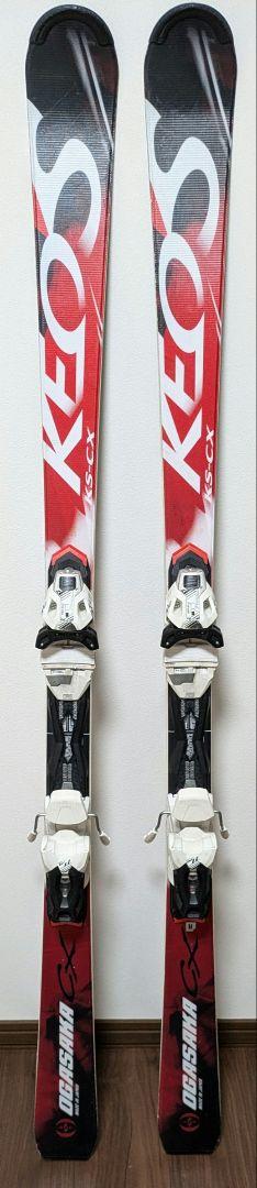 オガサカケオッズKS-RT165cm ピストンプレート付き OGASAKA オガサカ スキー板 2026 KS-UQ/BK + PRD 11 GW ケオッズ