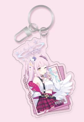 【日本未発売・中国限定】ブルーアーカイブ 次元波板糖【ミカ】キーホルダー缶バッチ