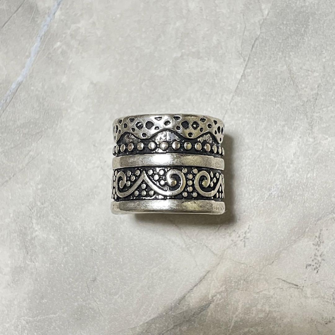 ヴィンテージ シルバー リング サーフ ボヘミアン エスニック boho 民族