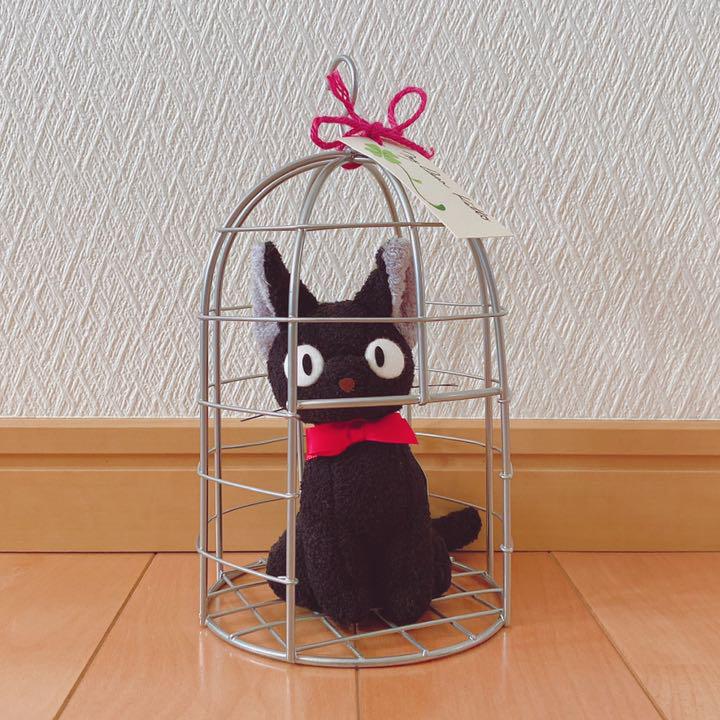 魔女の宅急便 おすましジジ かご入り ぬいぐるみ S メルカリ