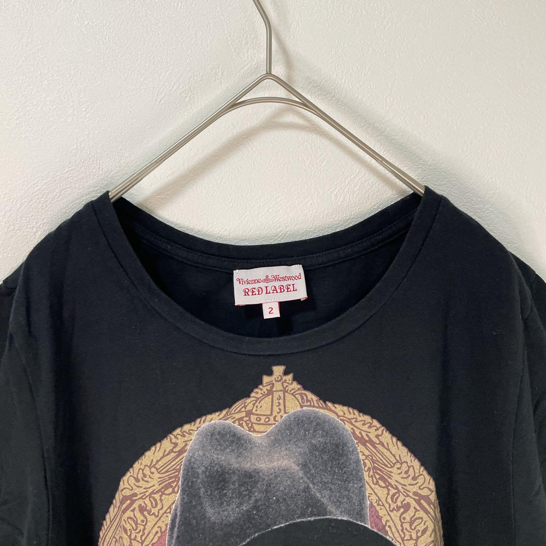 ヴィヴィアンウエストウッド tシャツ ミニラ ブルドック 黒 M 犬