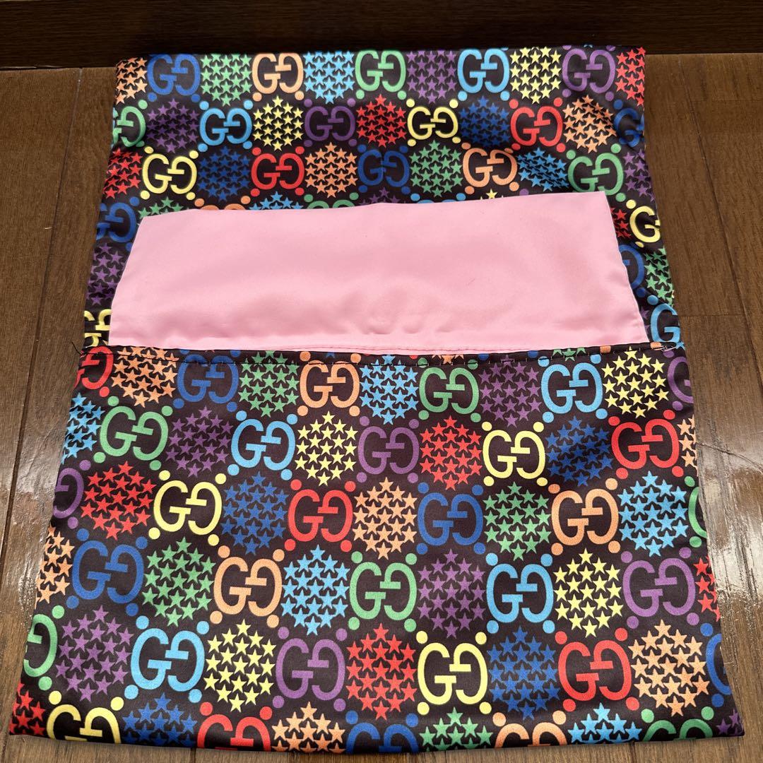 GUCCI サイケデリック　カラフルGGロゴ 長財布