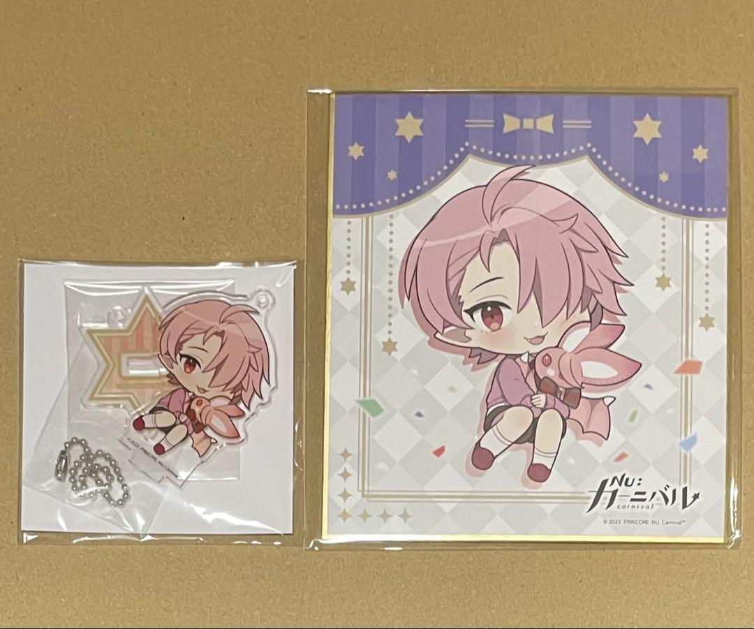 NU:カーニバル DMMスクラッチ アクリルキーホルダー ミニ色紙 エドモンド NUカーニバル DMMスクラッチ アクリルキーホルダー エドモンド