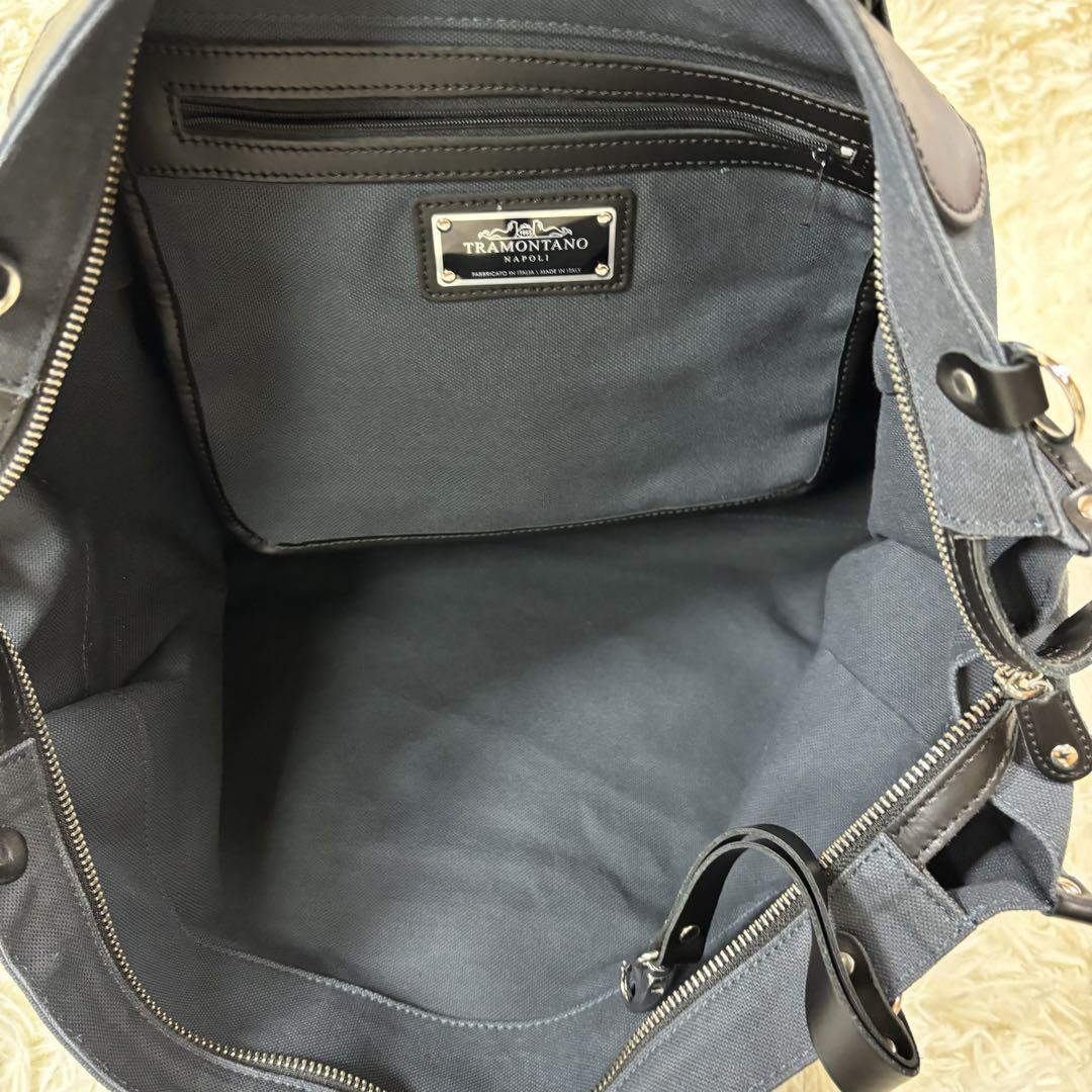 美品 TRAMONTANO NAPORI トラモンターノ ビジネス トートバッグ 美品 TRAMONTANO NAPORI トラモンターノ ビジネス トートバッグ