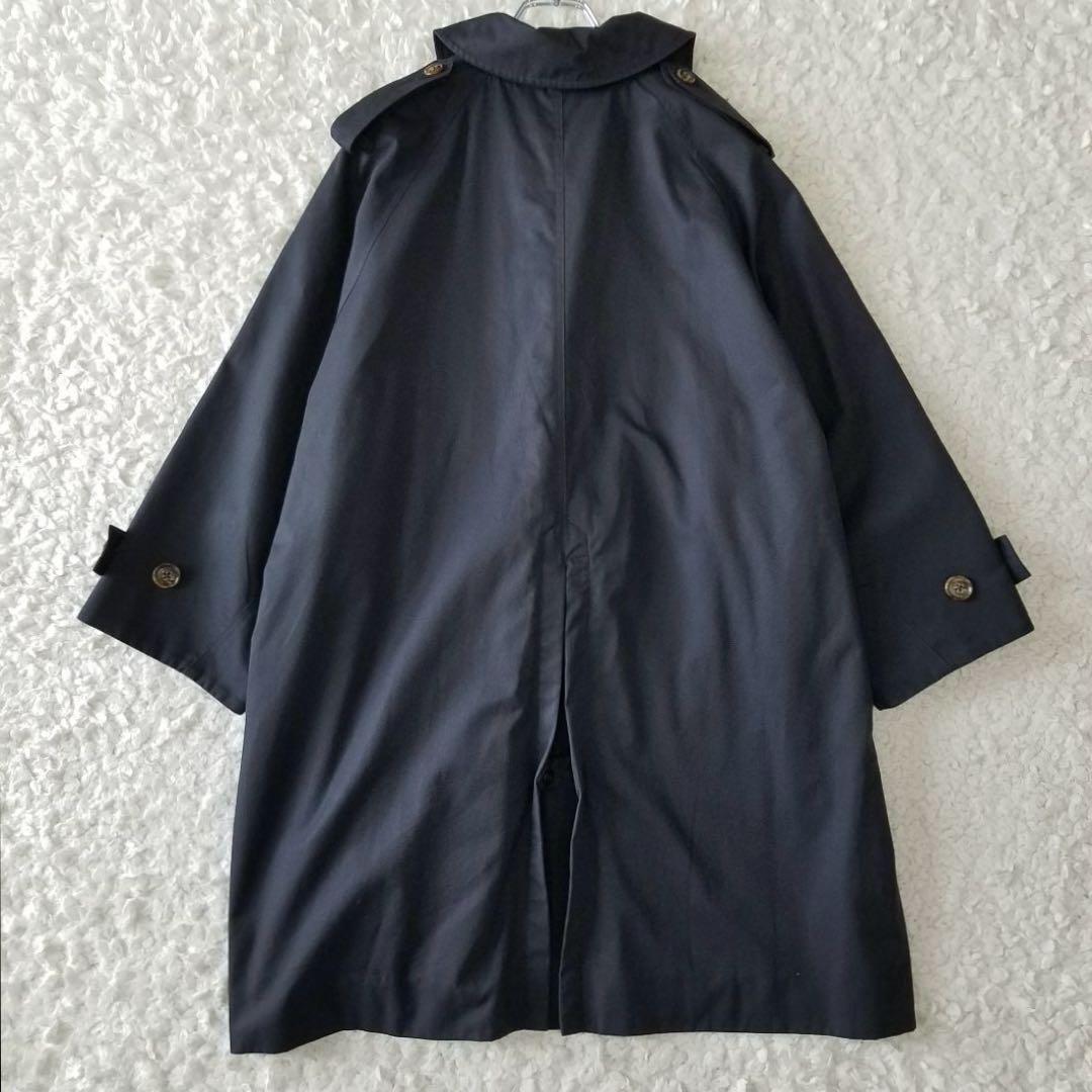 ティッカ✨ 希少 ビッグトレンチコート テントコート ネイビー