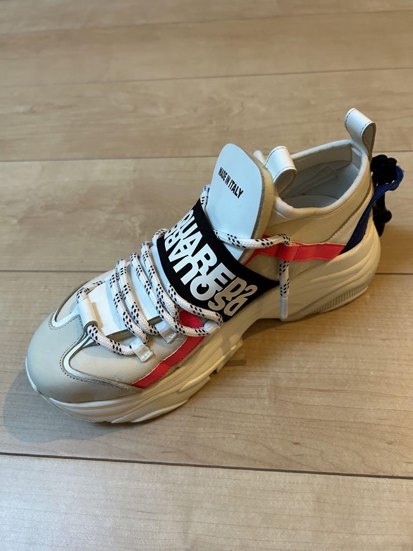 ディースクエアード DSQUARED2 レディース 靴 スニーカー ロゴ ネオン 画像4