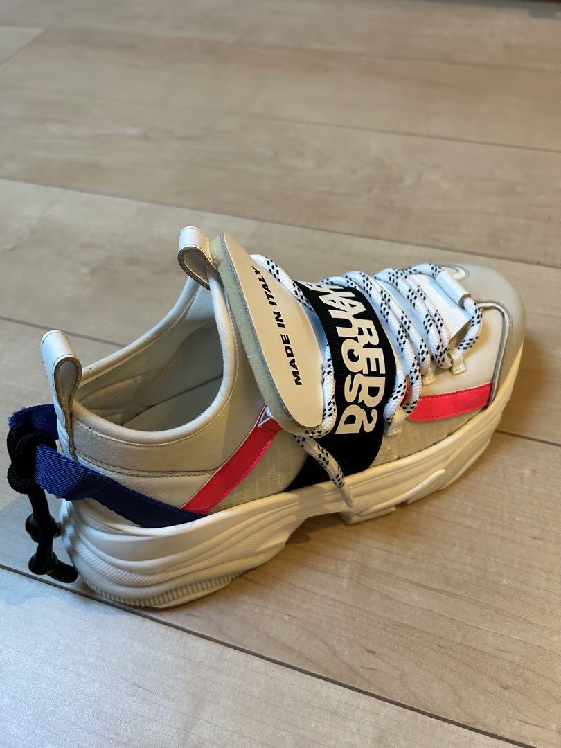 ディースクエアード DSQUARED2 レディース 靴 スニーカー ロゴ ネオン 画像5