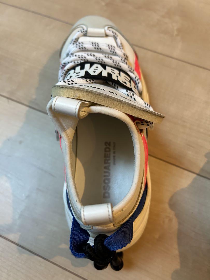 ディースクエアード DSQUARED2 レディース 靴 スニーカー ロゴ ネオン 画像7