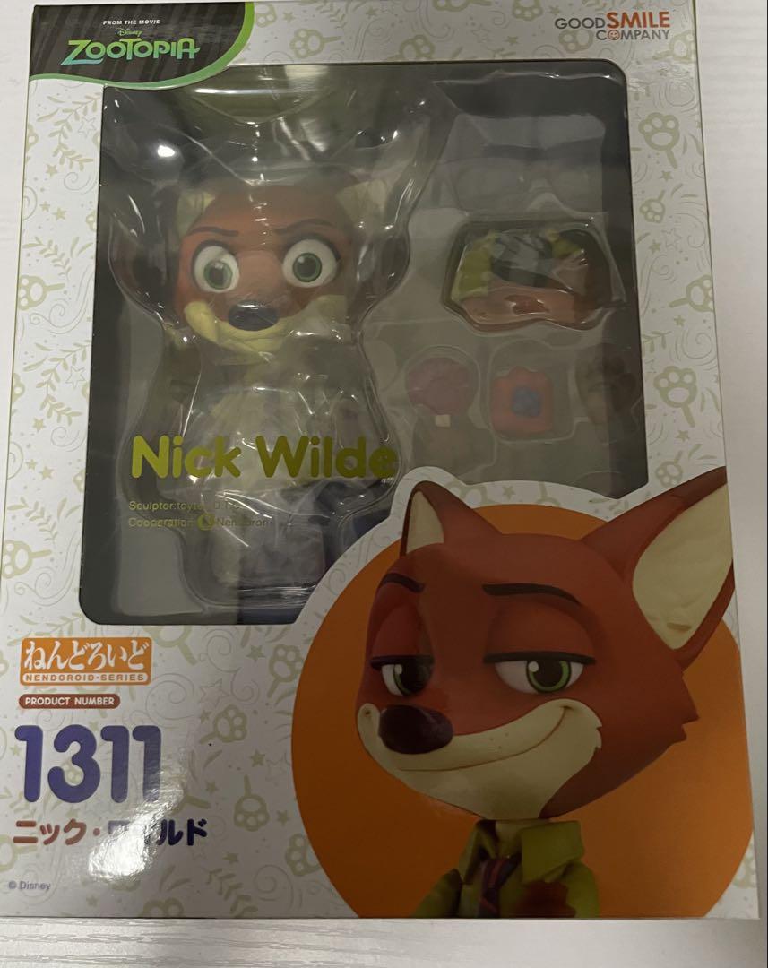 ズートピア ニックワイルド ジュディポップス ねんどろいど
