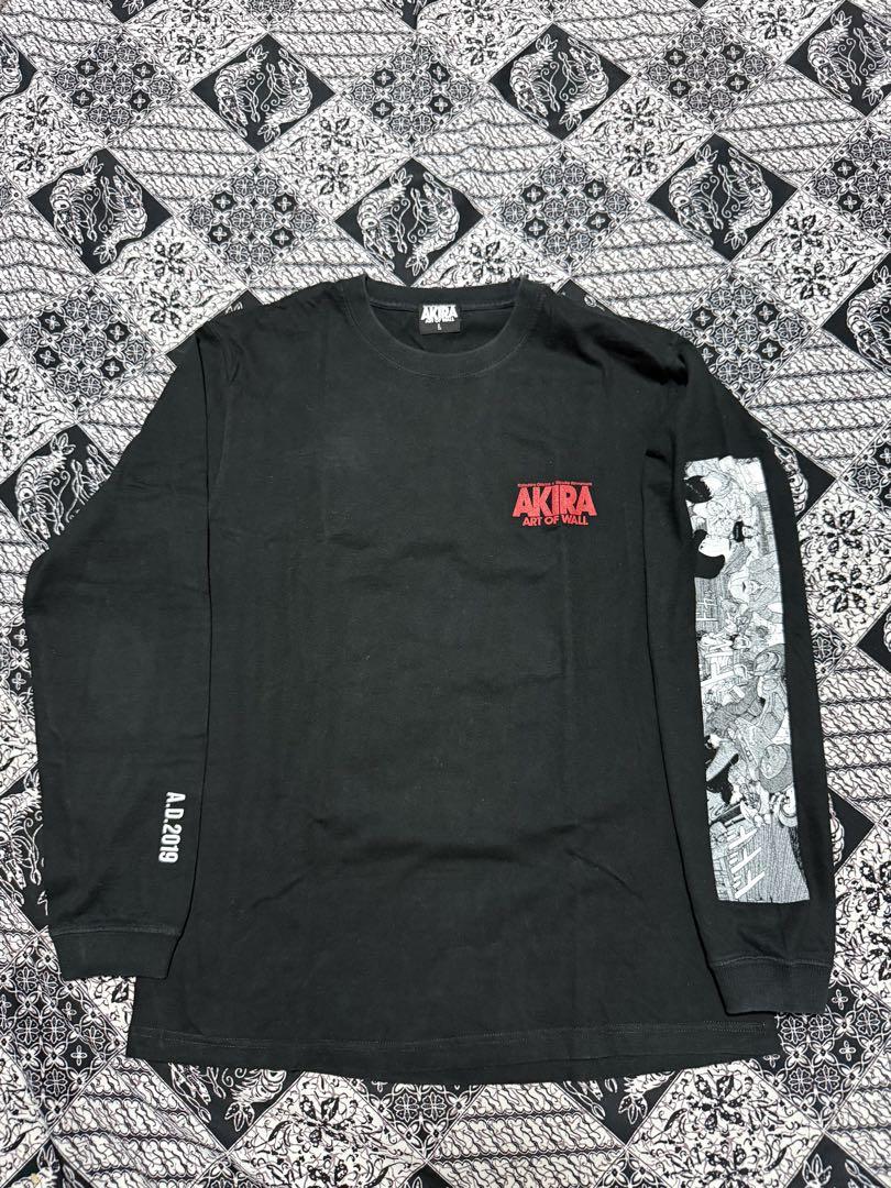 ★AKIRA ART OF WALL★ 長袖Tシャツ 黒 ロンT アキラ 限定T AKIRA ART OF WALL 長袖Tシャツ - メルカリ