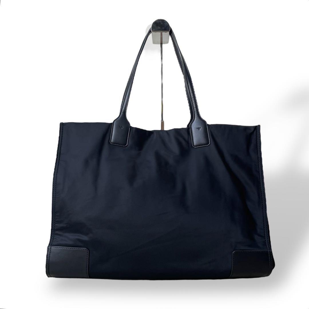 TORY BURCH☆ナイロン レザー エラ トートバッグ A4収納可
