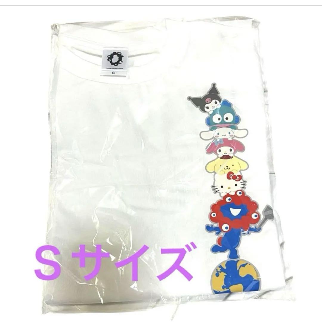 大阪・関西万博 サンリオ ミャクミャク Tシャツ Sサイズ 大阪・関西万博公式 ミャクミャクサンリオコラボTシャツ Sサイズ