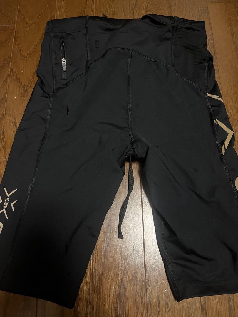 2XU メンズ Sサイズ コンプレッションハーフタイツ