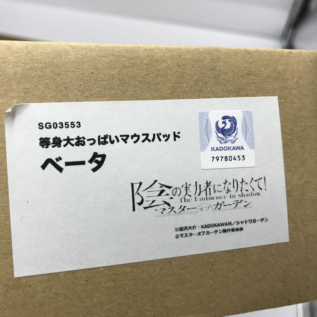 32▢等身大マウスパット バータ 陰の実力者になりたくて IY0704-7