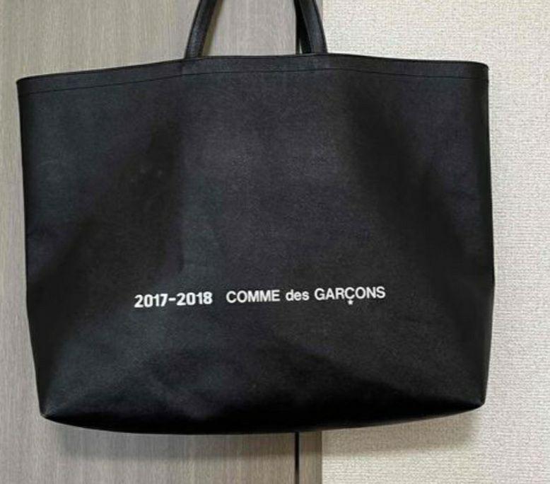 新品未使用レアCOMME des GARÇONSトートバッグ2017-2018黒