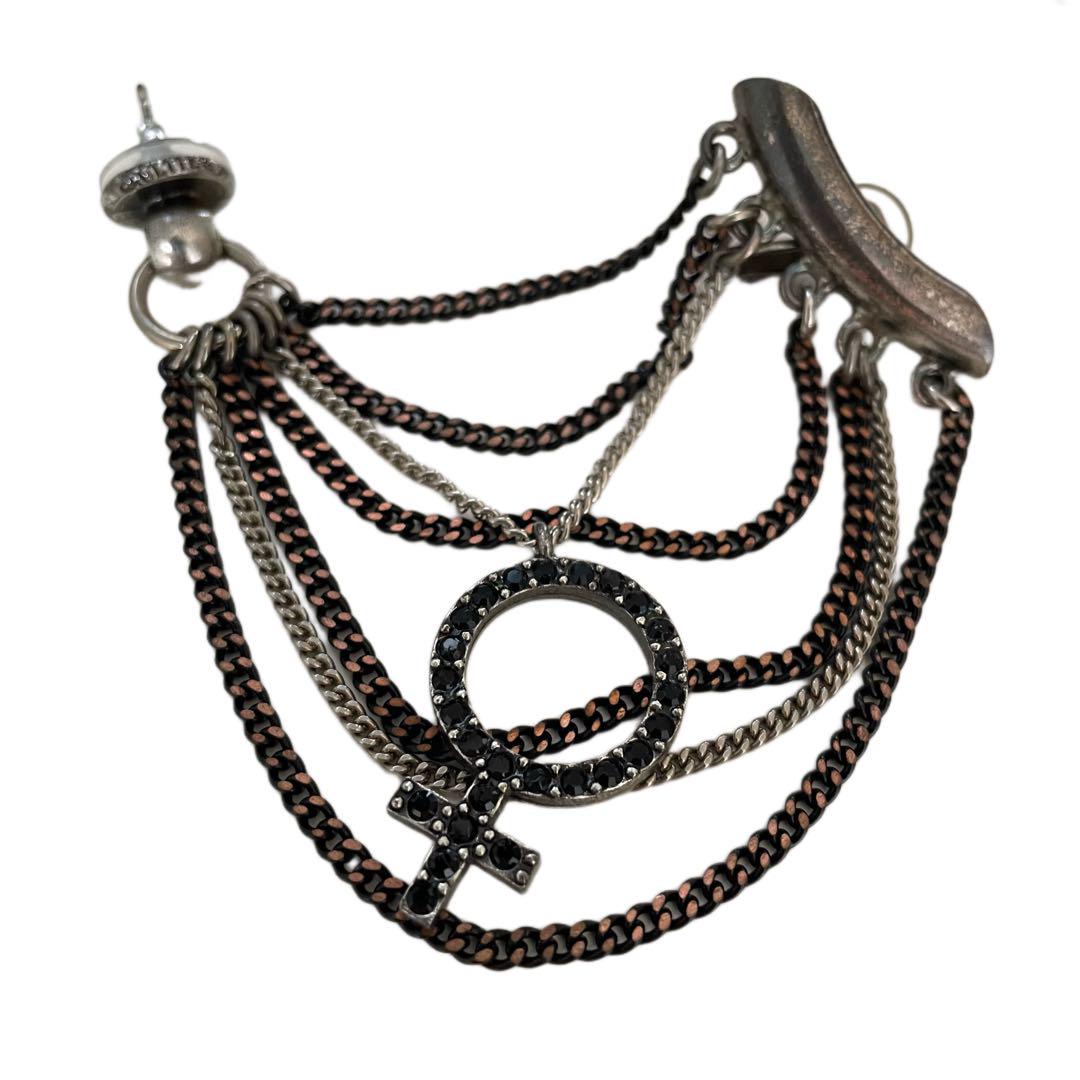 JEAN PAUL GAULTIER（ジャンポール・ゴルチエ）　ピアス Jean-Paul GAULTIER - ゴルチエ ピアス - シルバーの通販 by